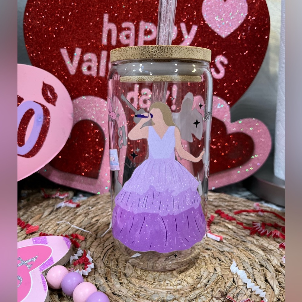 Taylor swift Glass cup